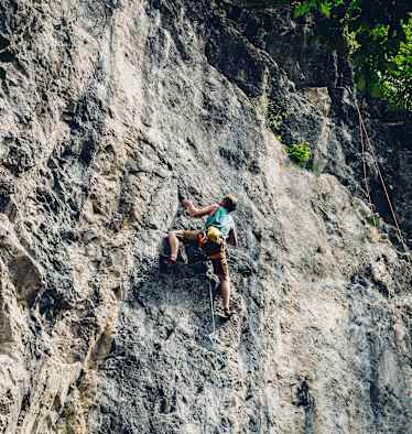 So trainierst du fürs Sportklettern