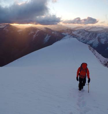 Morgengrauen am Ortler