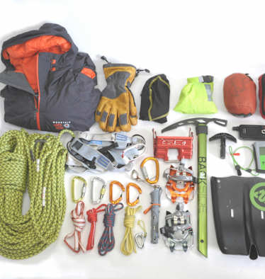 Skihochtourenausrüstung 