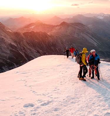 So schön kann es nur am Berg der Berge sein