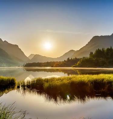 Drei-Seen-Gebiet in Ruhpolding