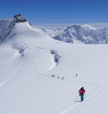 Bergwelten Skihochtour Sicherheit Gletscher