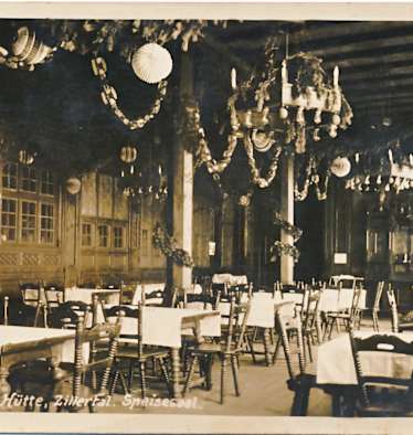 Berliner Hütte in den Zillertaler Alpen in Tirol