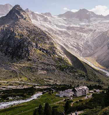 Berliner Hütte am Berliner Höhenweg