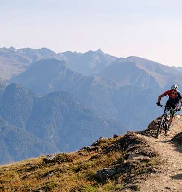 Unterwegs im Bikepark Serfaus-Fiss-Ladis