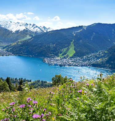 Blick auf Zell am See