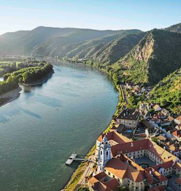 Dürnstein an der Donau in der Wachau