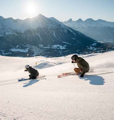 Skifahren in Lenzerheide