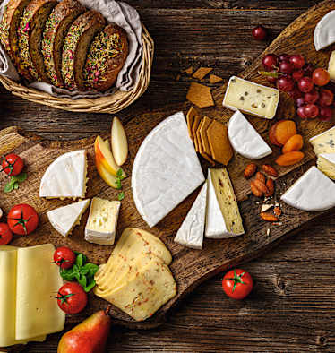 Geschmackvolle Käsevariationen direkt aus Bayern von der Privatkäserein Bergader.