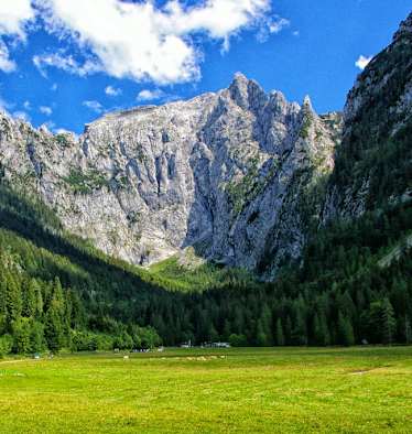 Scharitzkehlalm im Berchtesgadener Land: Wandern am Carl von Linde-Weg am Obersalzberg