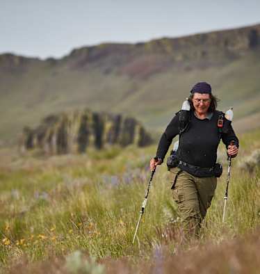 Bergwelten Podcast christine Thürmer Wie macht man Wandern zum Beruf
