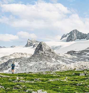 Blick auf den Dachstein