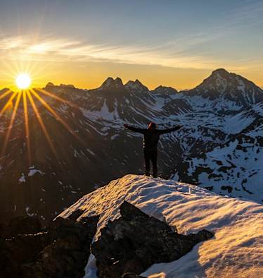 Wir heißen den Winter mit offenen Armen Willkommen