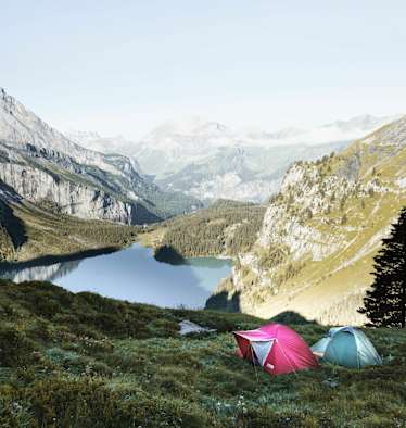 Einfach eine Nacht in den Bergen unter freiem Himmel zu verbringen ist nicht überall erlaubt