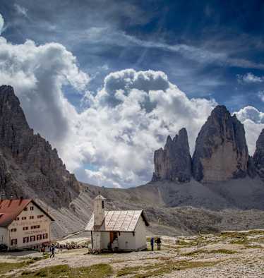 Die Umrundung der Drei Zinnen war im September äußerst beliebt.