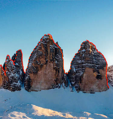 1. Drei Zinnen Traverse Winterbegehung