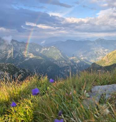 Grandiose Stimmung auf der Via Alta della Verzasca