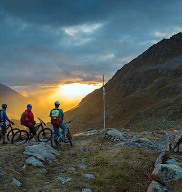Mountainbike Engadin Schweiz