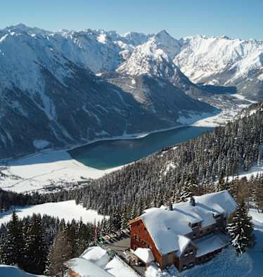 Erfurter Hütte ,Achensee, Rofanseilbahn