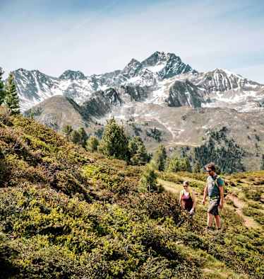 Wandern am Faltegartenköpfl  im Tiroler Ötztal