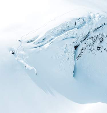Freeriden am Kaunertaler Gletscher