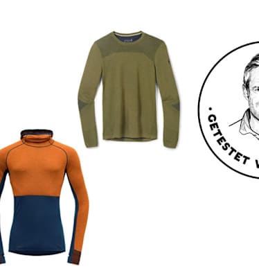 Diesmal im Test: Merinoshirts von Ortovox, Devold und Smartwool