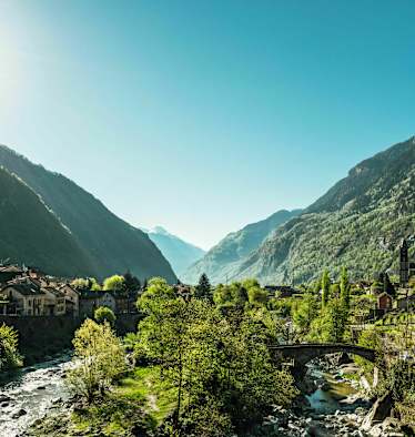Giornico im Tessin