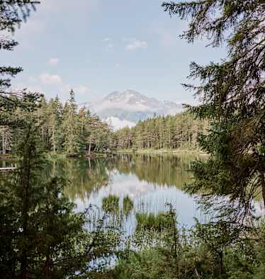 Möserer See bei Seefeld in Tirol