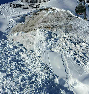 Fischmaul: Gleitschneelawine – Zürs am Arlberg