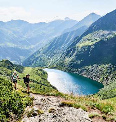 Der Untere Kaltenbachsee.