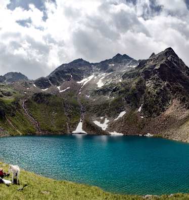 Grünausee in den Stubaier Alpen