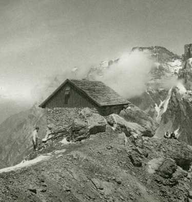 Grünhornhütte historisch