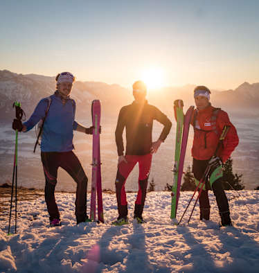 Bergwelten Guschlbauer Abtenau Salzburg Skitour