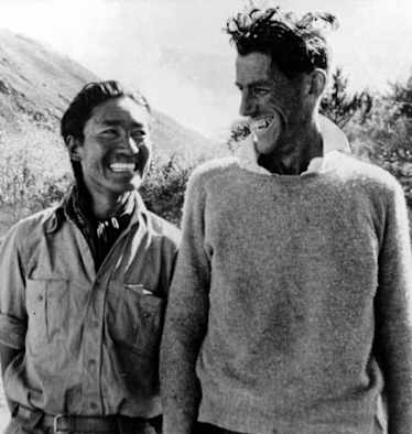 Tenzing Norgay und Edmund Hillary