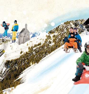 Bergwelten Illustration Oberaudorf Bayern Mein Wochenende