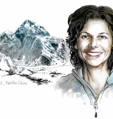 Gerlinde Kaltenbrunner und der K2 (Pakistan/China)