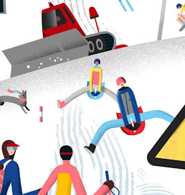 Quiz Pistenregeln FIS Bergwelten