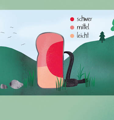 Illustration: Weitwandern