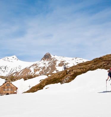 Johannishütte (2.121 m) in der Osttiroler Venediger-Gruppe