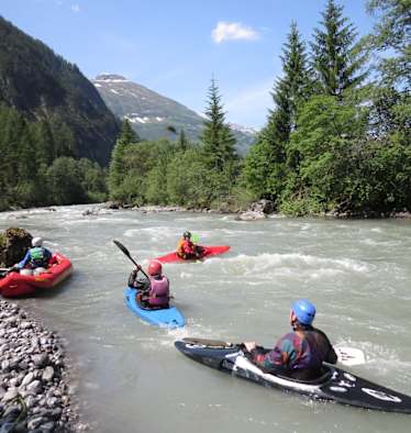Kajaktour am oberen Lech.