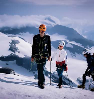 Unterwegs auf den Großglockner im Nationalpark Hohe Tauern