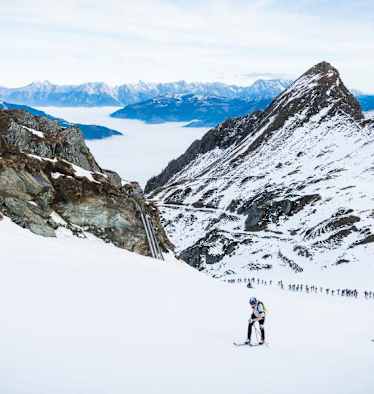 Schneekönig: Skitourenrennen am Kitzsteinhorn in Salzburg
