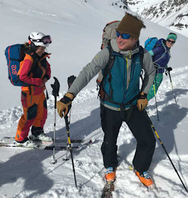 Klaus Kranebitter ist am liebsten draußen unterwegs, egal ob als Bergführer oder privat mit der Fotokamera im Gepäck