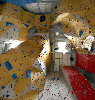 Die Kletterhalle Pfalz Rock ist gleichzeitig auch Landesleistungsstützpunkt.