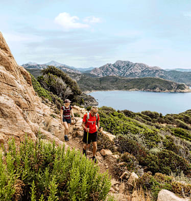 Wanderung Korsika in der Nähe der Calanques de Piana