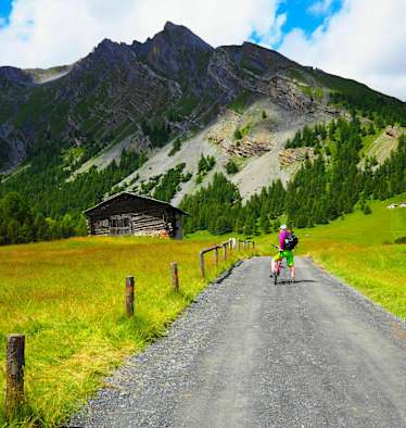 Mountainbiken: Aus Italien in die Schweiz