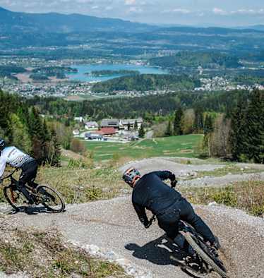 Lakebike Mountainbike Trails in Villach