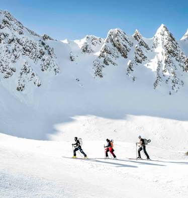 Auf Skitour mitten im Karwendel
