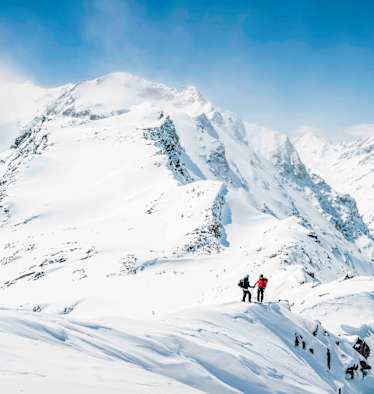 Anstieg zum Mittagskogel, Pitztaler Gletscher