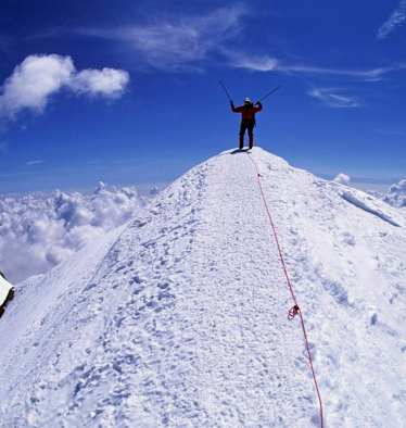 Walliser Alpen: Ludwigshöhe im Monte-Rosa-Massiv